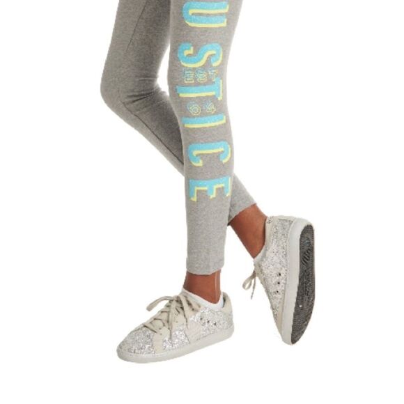 Justice Girls Short Sleeve Tie Dye Tee T-Shirts & Leggings 3pc Set Size M 10 - Picture 10 of 11